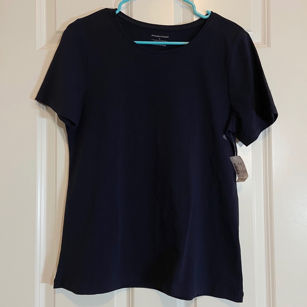 Basic Navy Tee